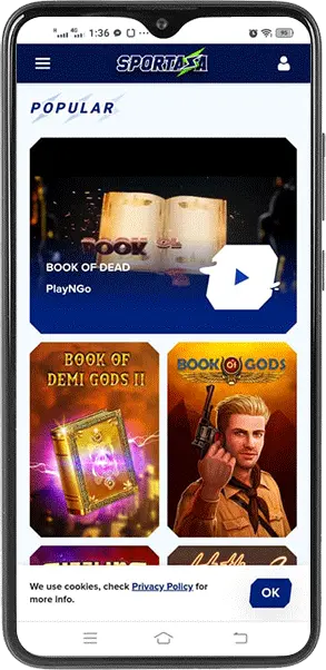 Mobiles Casino – optimierte Smartphone-Version zum Spielen und Verwalten des Kontos